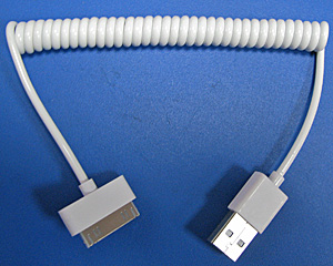 USB-������ Apple ��� iPhone4, iPod, iPad, �� ������� 25-40��, �����