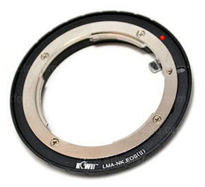 ���������� ������ LMA-NK_EOS(II) ��� ��������� ����������  Nikon �� ������ Canon